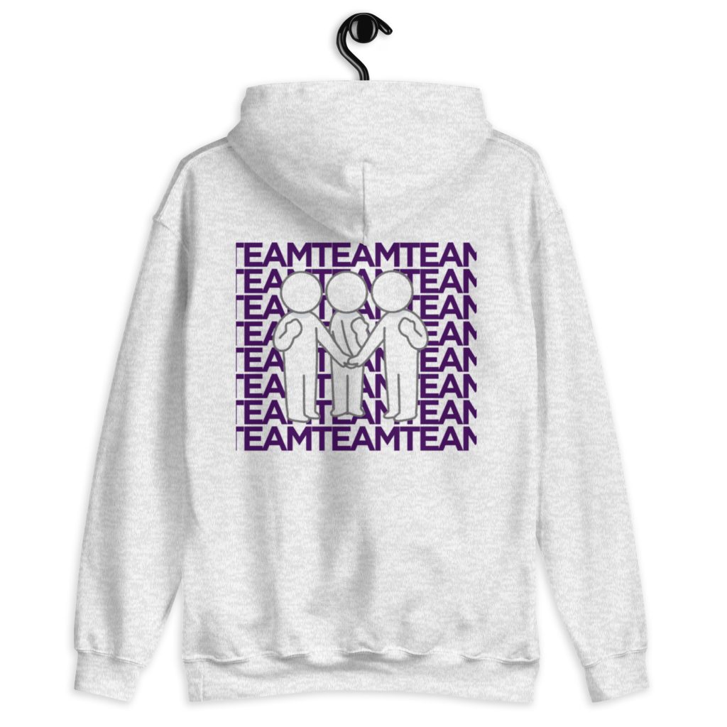 TEAM. unisex hoodie.